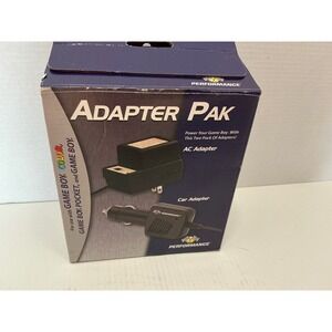 Performance Vintage Game Boy Adapter Pak AC Power Adapter No Car Charger